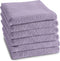 DDDDD - Keukendoek - 50x55 cm - Pastel Lila - Set van 6 stuks