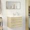 vidaXL - Wastafelkast - 60x38,5x48 - cm - spaanplaat - sonoma - eikenkleurig