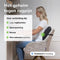 Alyze Ergonomische Rugkussen - Ondersteunend Lendekussen - Geheugenschuim - Zwart