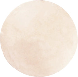 vidaXL - Vloerkleed - HUARTE - laagpolig - zacht - wasbaar - Ø - 160 - cm - beige