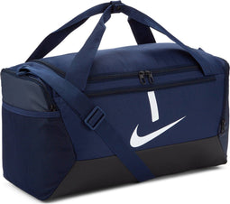 Nike Academy Team - Sporttas S - 3 vakken met ritssluiting - navy - zwart - wit (1 stuk)