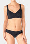 sloggi Zero Feel - Dames Bralette - Gewelfde V-hals - Zwart - Maat L