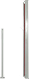 vidaXL - Tuinscherm - uittrekbaar - 160x300 - cm - bruin