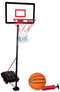 Dunlop Basketbalset Junior - Verstelbaar 165-205 cm - Standaard met bal en pomp