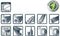 Pica 6031 BIG Dry - Navulling markeerpen - 12 stuks 150 mm - Rood