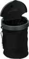 Dunlop Auto-Afvalbak - Opvouwbaar - Ø 16 cm - Deksel - Zwart