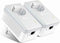 TP-LINK TL-PA4010PKIT - Powerline adapter - 500 Mbps tot 300 meter - met geïntegreerd stopcontact