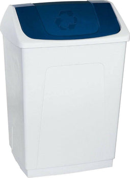 Denox - Afvalemmer - 55 L - Blauw