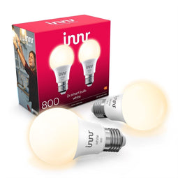 Innr Smart Bulb E27 - Slimme LED Lamp 800 lumen - Wit (2-pack)