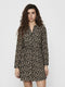 ONLY ONLCORY LS V-NECK TUNIC WVN NOOS - Korte jurk met lange mouwen - All over print - Maat L