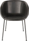 Zuiver Feston Eetkamerstoelen met armleuning Zwart - Set van 2