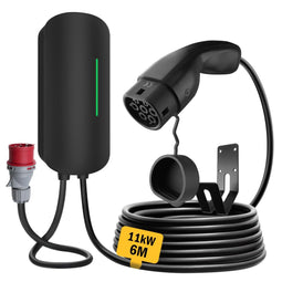 YM30C-7KW-T2 - EV laadstation - 7 kW / 11 kW / 22 kW type 2 - 6,1 m