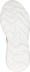 PS Poelman Year - Dames Leren Chunky Runner Sneaker - Mesh en Suéde - Bruin Beige Rood - Maat 37