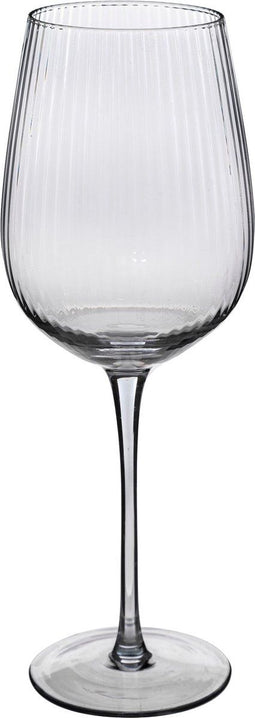 Secret de gourmet Wijnglazen set van 6 Midnight - Gerookt grijs - Wijnglas