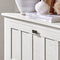 SoBuy FSR162-W - Schoenenkast - 3 Kleppen - Vintage Wit