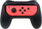 Somstyle Grip Set geschikt voor Nintendo Switch Joy-Con Controller - Gamepad Houder Hoesje - 2 Stuks - Zwart