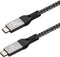 Gembird CCBP-USB4-CMCM240-1.5M - USB4 Type-C Kabel - 240W Opladen 40 Gbps Dataoverdracht - Zilver Zwart