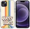imoshion Hoesje Geschikt voor iPhone 13 Hoesje Siliconen - imoshion Design hoesje - Meerkleurig / Queer Vibes