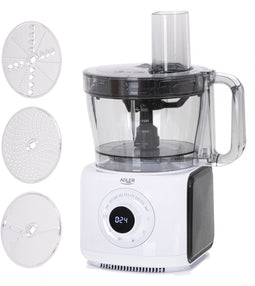 Adler AD 4224 - Keukenmachine - 1000W 3,5L - Wit Zwart