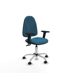 Piqueras y Crespo B2D05RF - Bureaustoel - Hoogteverstelbaar met armleuning - Groene benzine