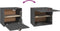 vidaXL - Wandkast - 40x30x35 - cm - massief - grenenhout - grijs