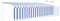 vidaXL - Luifel - handmatig - uittrekbaar - met - rolgordijn - LED - 6x3 - m - blauw - wit
