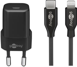 Goobay 61083 - Oplader - 20W USB type-C - Zwart