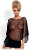 Obsessive Punker Jurk & String - Erotische Lingerieset - Maat S/M - Zwart