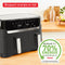 Tefal Easy Fry Dual XXL & Grill EY905B - Dubbele Airfryer - 8.3L - 8 Automatische Programma's