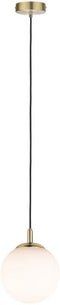 Paulmann Menja - Hanglamp - Dimbaar - Wit Messing geborsteld