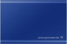Samsung Portable T7 - Externe SSD - 1 TB - USB C 3.2 - Geschikt voor iPhone 15 en 16 - Blauw