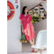 Loulou Sorbet Rose Jurk - maat 42