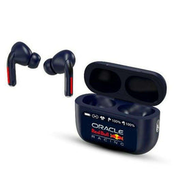 Red Bull Racing NITRO - Oordopjes - Draadloos Ruisonderdrukkend - Blauw