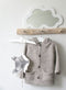 Jabadabado - Houten Kledinghanger Wolk - 3 Stuks