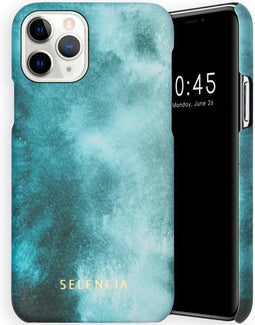Selencia Hoesje Geschikt voor iPhone 11 Pro - Selencia Maya Fashion Backcover - blauw