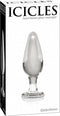 Pipedream Icicles Buttplug/anaaldildo Icicles No. 26 transparant - 4,5 inch