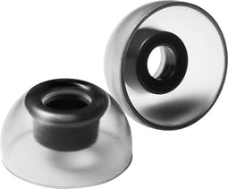 AZLA SednaEarfit Crystal TWS (S/MS/M) In Ear Koptelefoon oorkussen 3 paar Zwart, Transparant
