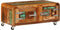 vidaXL - Salontafel - 85x55x40 - cm - massief - gerecycled - hout