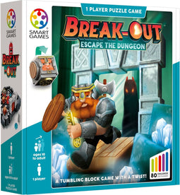 SmartGames BreakOut - Denkspel - 80 opdrachten - Escape room spel