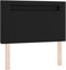 vidaXL - Hoofdbord - Simpel - Design - Zwart - 100 - cm - Kunstleer