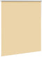 vidaXL - Rolgordijn - verduisterend - 135x175 - cm - stofbreedte - 131,6 - cm - beige