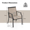 Coast Terrasstoelen 2 Delig - Ademend - Bruin