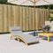 vidaXL - Ligbedkussen - 180x60x3 - cm - oxford - stof - grijs