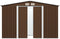 vidaXL - Tuinberging - 257x205x178 - cm - staal - bruin