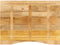 vidaXL - Bureaublad - met - ronding - 100x80x2,5 - cm - massief - ruw - mangohout
