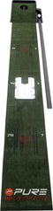 Pure2Improve Golf Putting Mat - Incl. Retourmechanisme - 30x237 cm - Groen