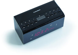 Thomson CR50 - Wekkerradio met FM Radio - Snooze Nap Sleep - Zwart