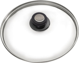 Eurolux glazen deksel met knop 30 cm
