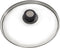 Eurolux glazen deksel met knop 30 cm
