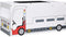 vidaXL 3-delige Kindertafel- en stoelenset politieauto-ontwerp MDF